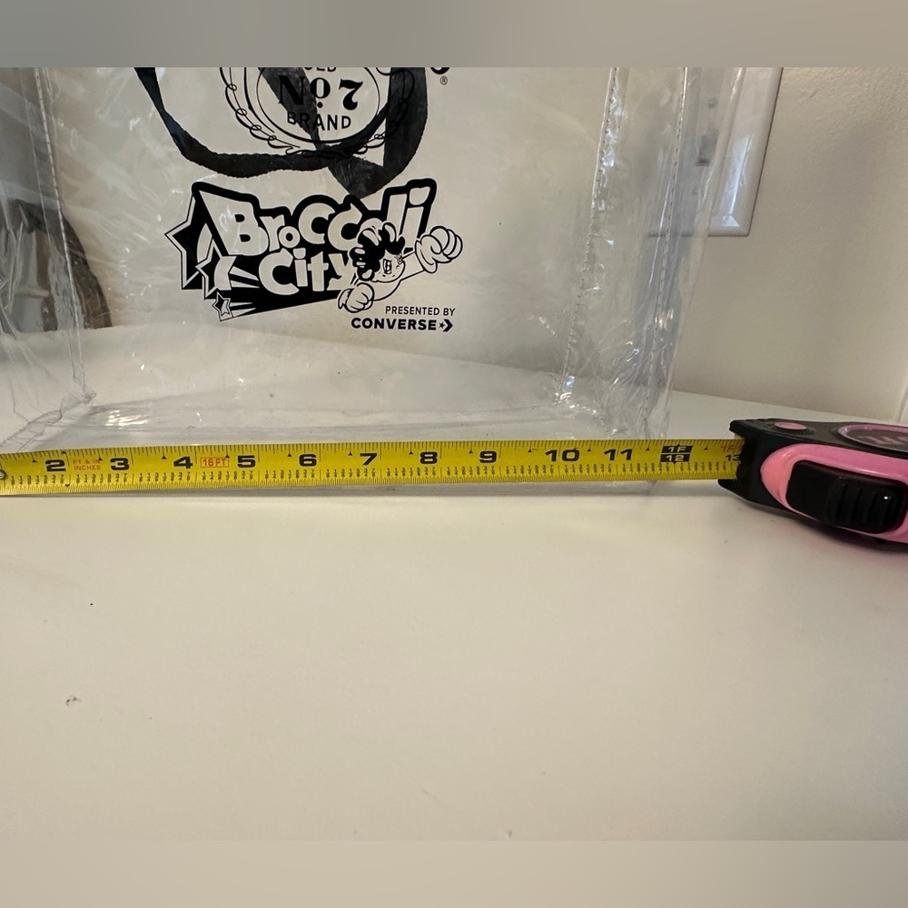 Jack Daniels Broccoli Fest Clear Tote Bag - Picture 4 of 5